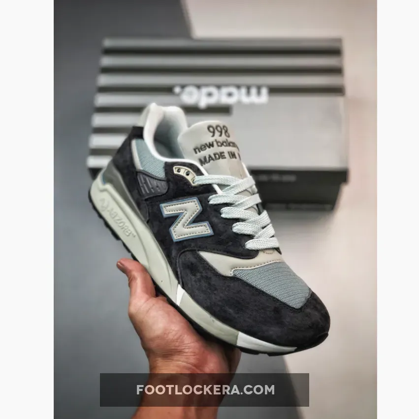 Kith X New Balance Made In Usa 998 / Kith X New Balance 998CL 'Steel Blue'