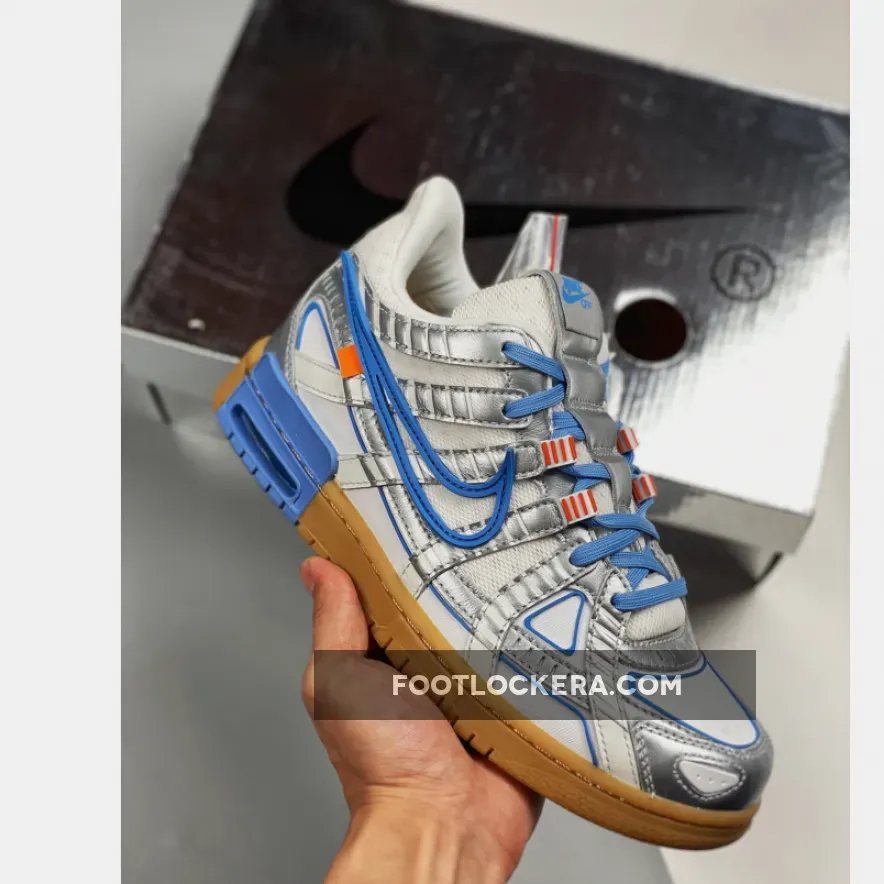 Nike Air Rubber Dunk Off-White Unc - off white dunk university blue