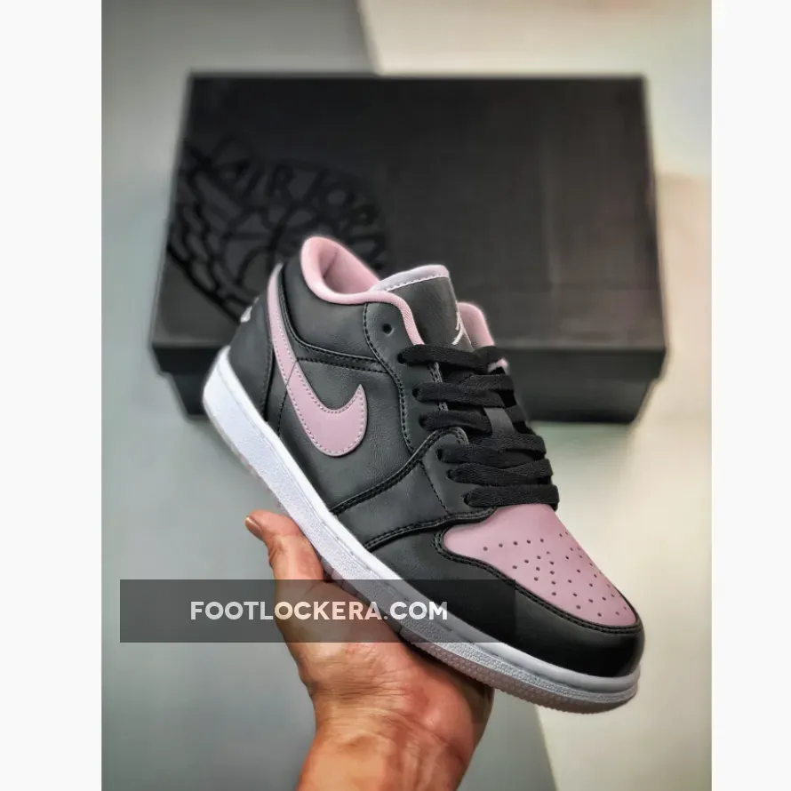 Air Jordan 1 Low Black Lilac | BLACK ICED DV1309-051