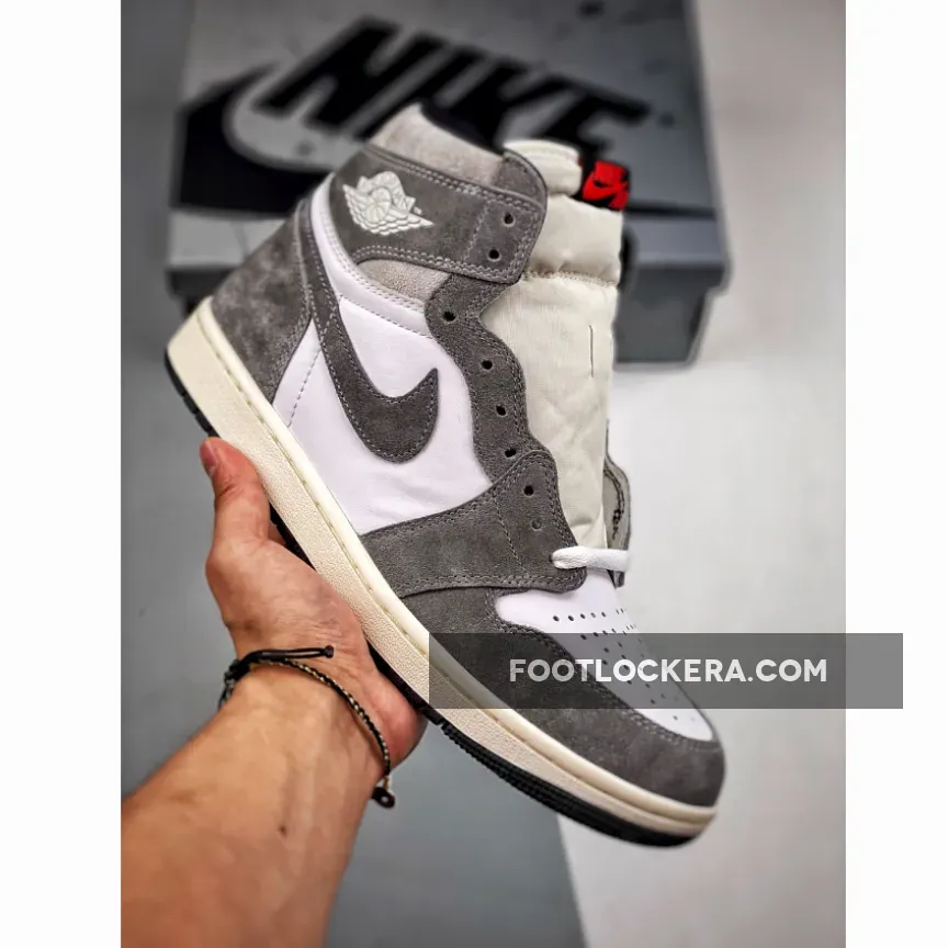 Air Jordan 1 High OG 'Washed Heritage' Black/Fire Red/Grey/Sail DZ5485-051 #washed jordan 1