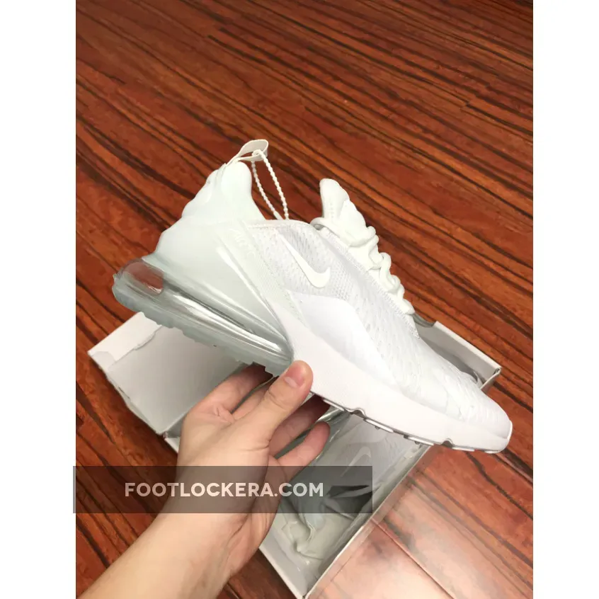 Nike Air Max 270 'Triple White' AH6789-102 - triple white 270