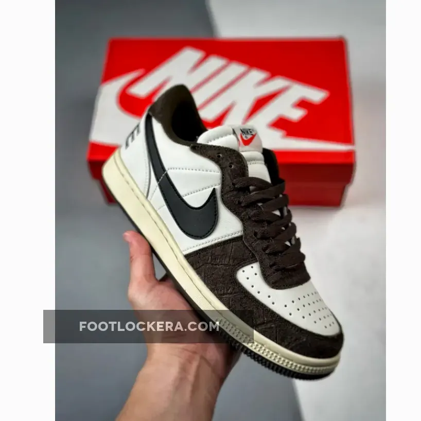 Nike Terminator Low Brown Croc | NIKE CROCS FN7815-200