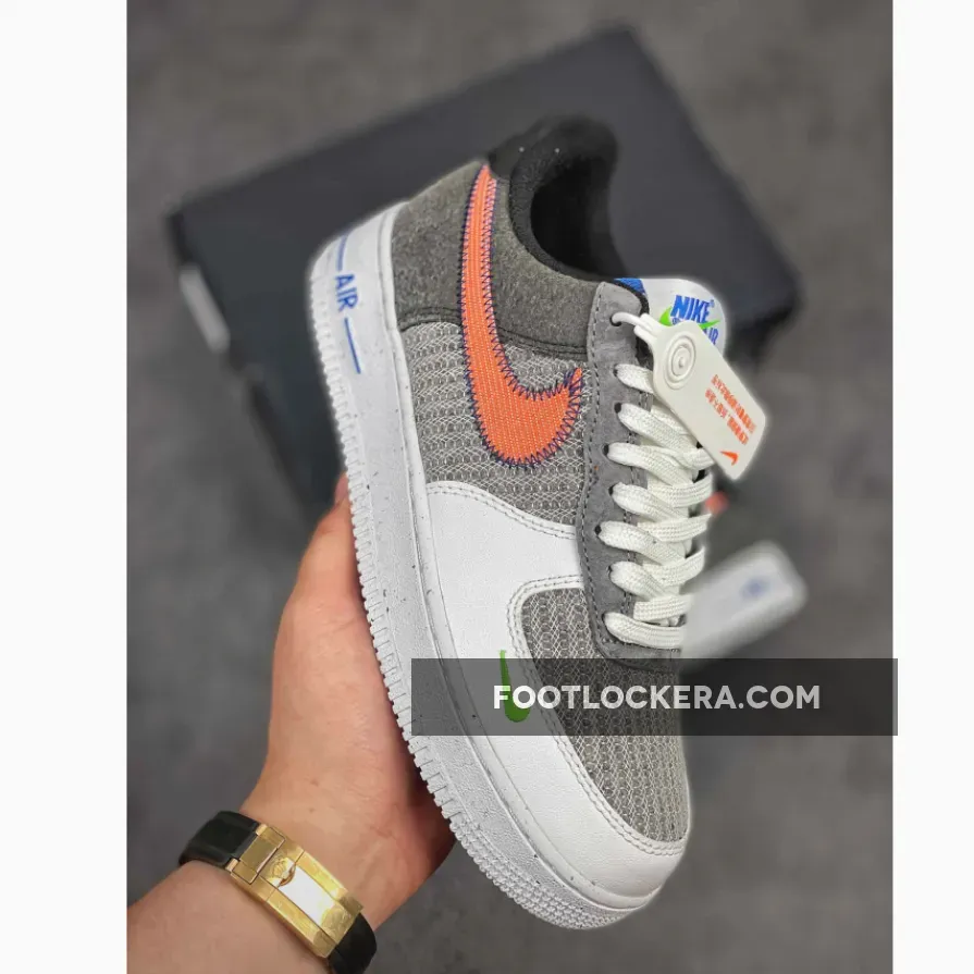 Nike Air Force 1 Low White/Sport Red-Grey-Electric Green CU5625-122