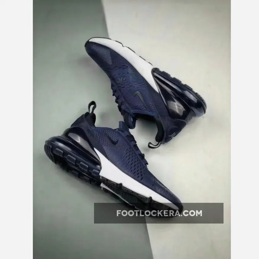Nike Air Max 270 Navy AH8050-400 #navy blue nike 270 mens