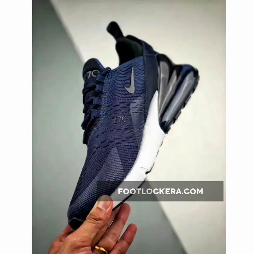 Nike Air Max 270 Navy AH8050-400 #navy blue nike 270 mens