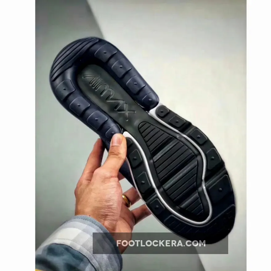 Nike Air Max 270 Navy AH8050-400 #navy blue nike 270 mens