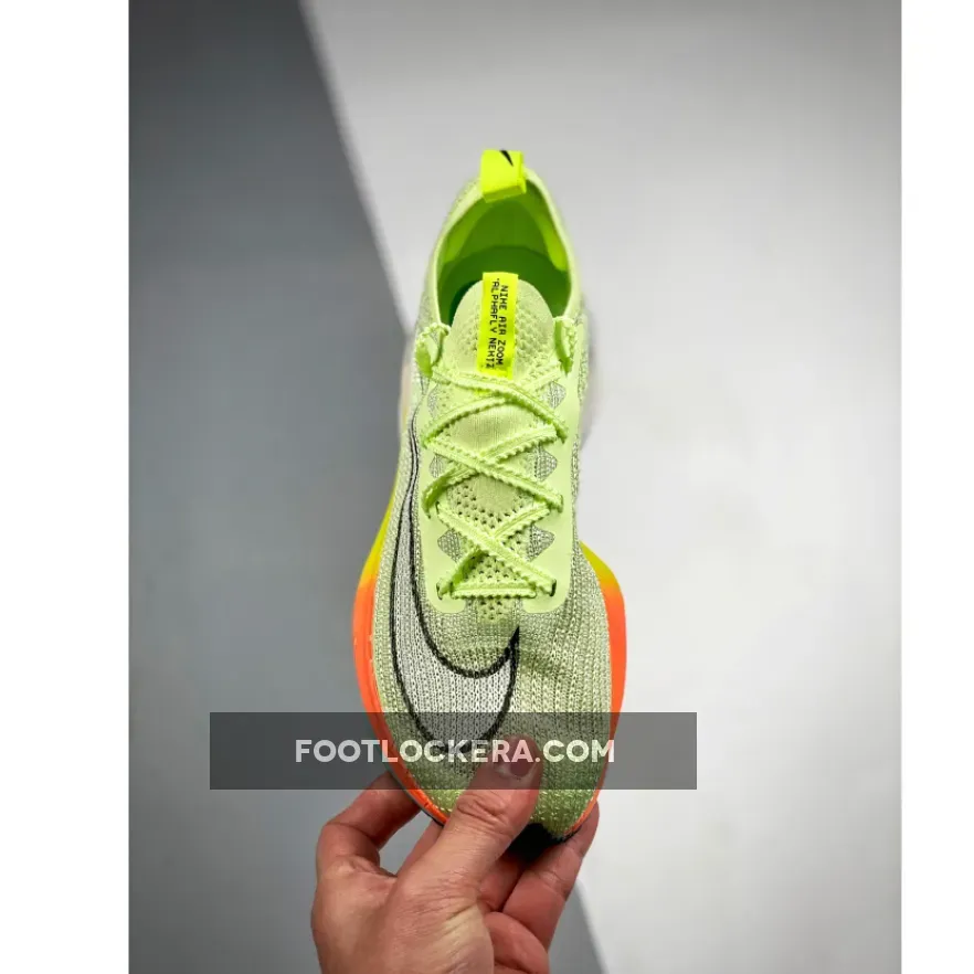 Nike Air Zoom Alphafly NEXT% 'Barely Volt' CI9925-700 nike air zoom alphafly next volt