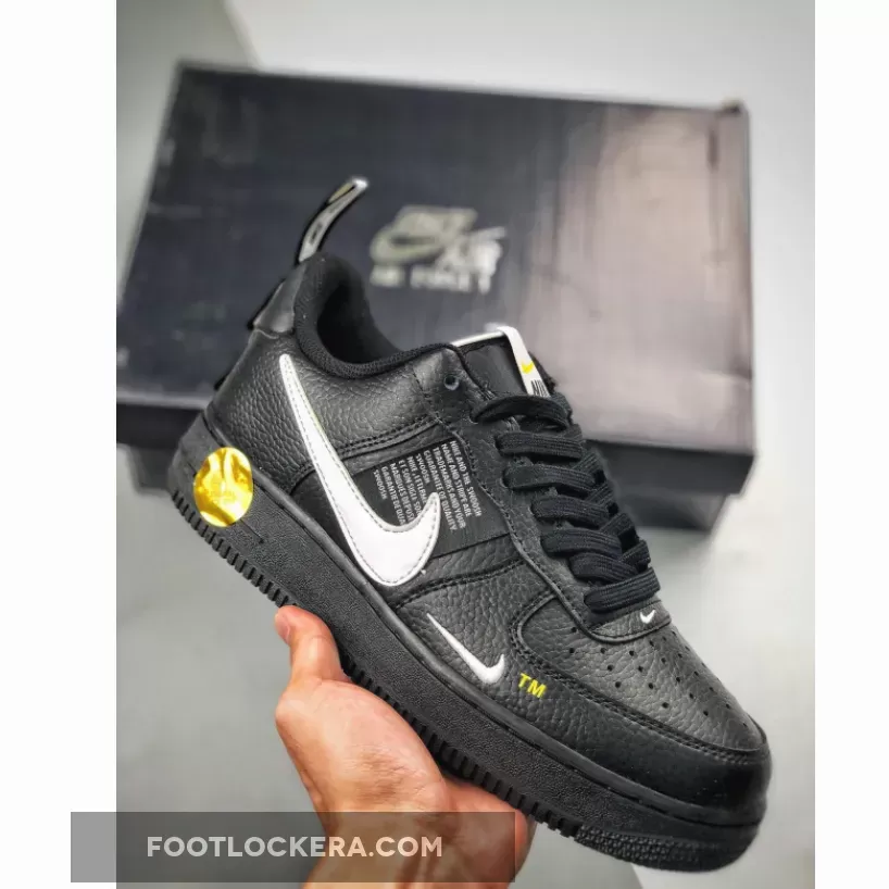 Cheap Nike Air Force 1 Utility Black AJ7747-101