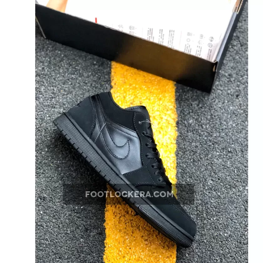 Air Jordan 1 Low 'Triple Black' Online 553558-056