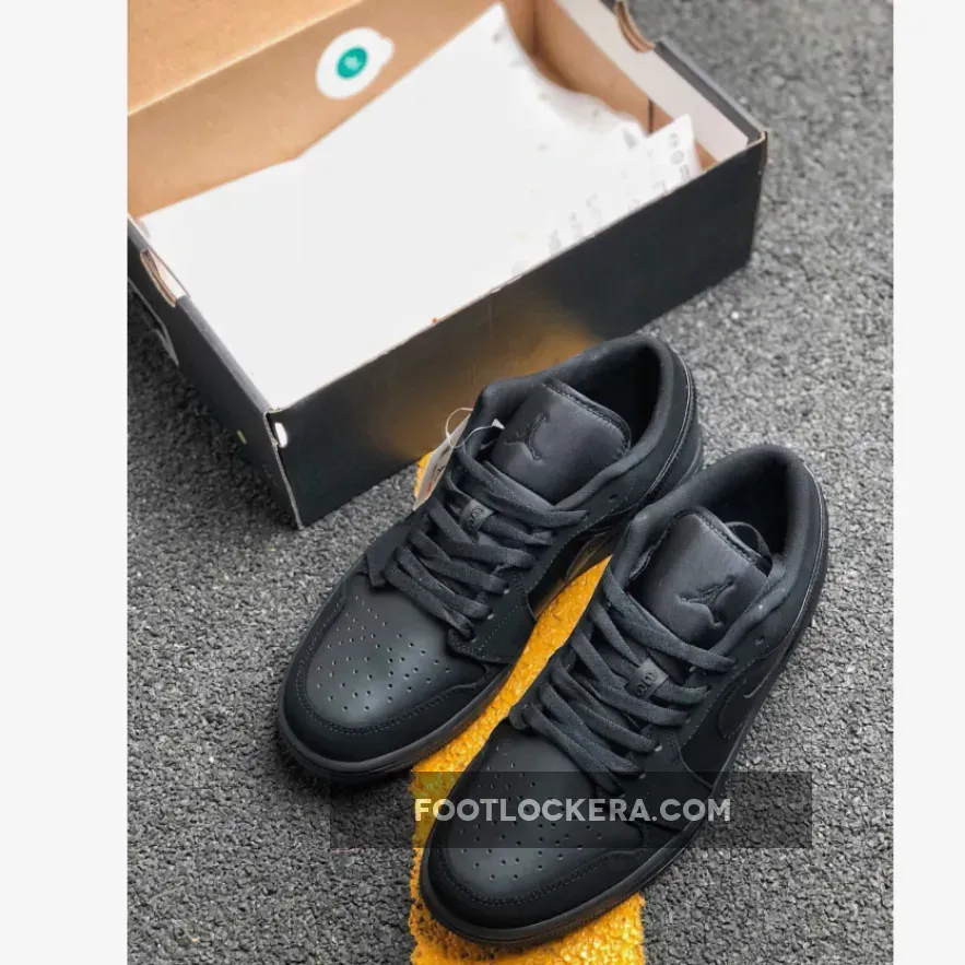 Air Jordan 1 Low 'Triple Black' Online 553558-056