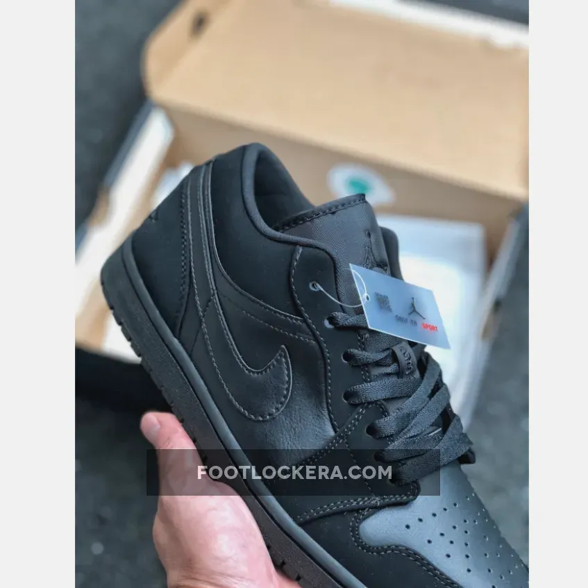 Air Jordan 1 Low 'Triple Black' Online 553558-056