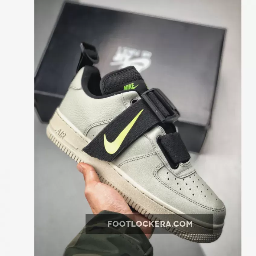 Nike Air Force 1 Utility Spruce Frog/Black-Volt AO1531-301 New Releases