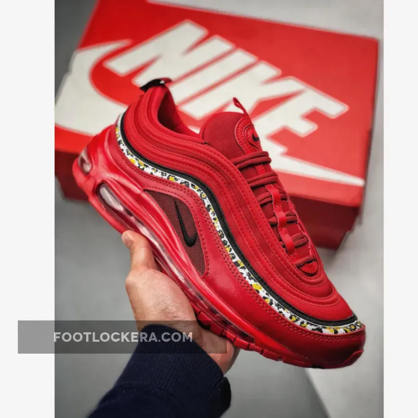 Nike Air Max 97 Red Leopard Pack Womens / Cheetah Print Nike Shoes
