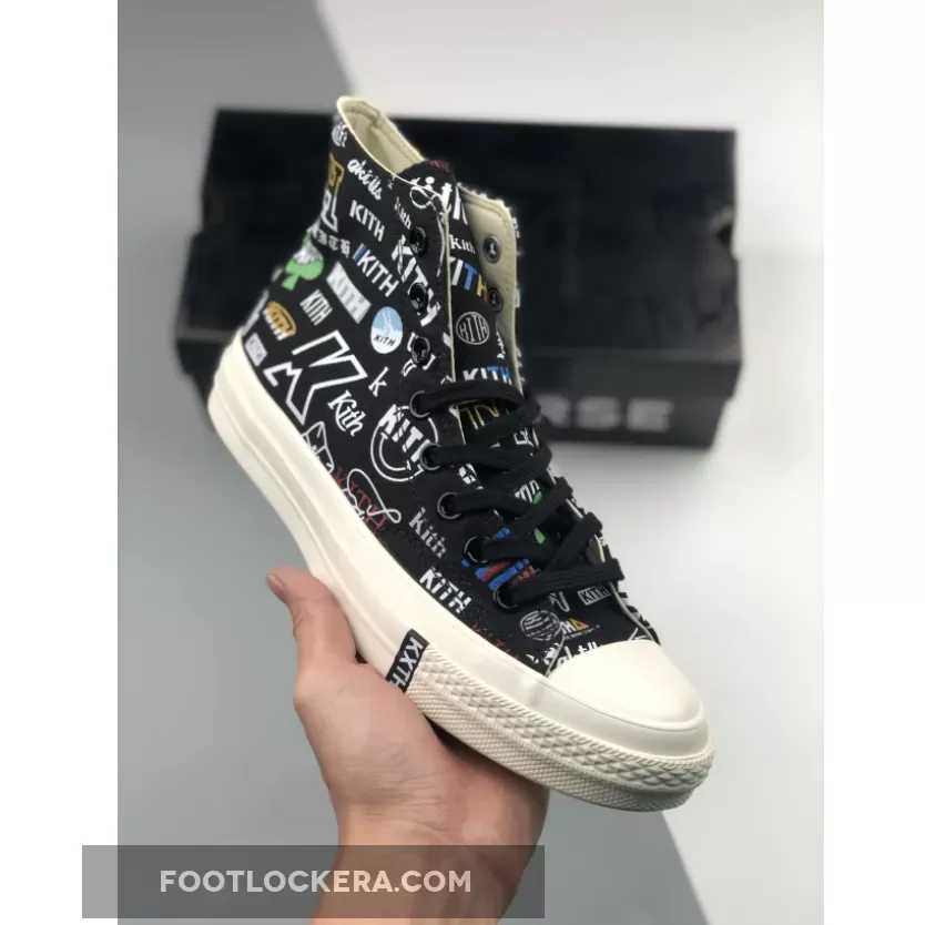 New Releases Kith X Converse Chuck 70 High '10th Anniversary' Black/Multi 172465C