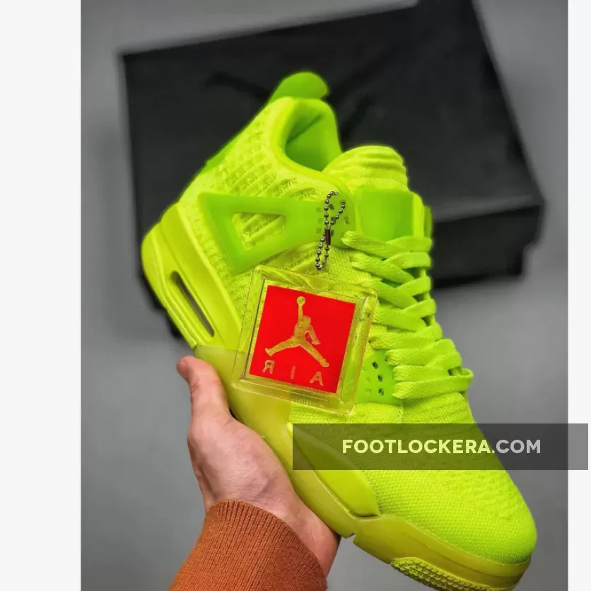 Volt 4s Jordan 4 Flyknit Volt AQ3559-700