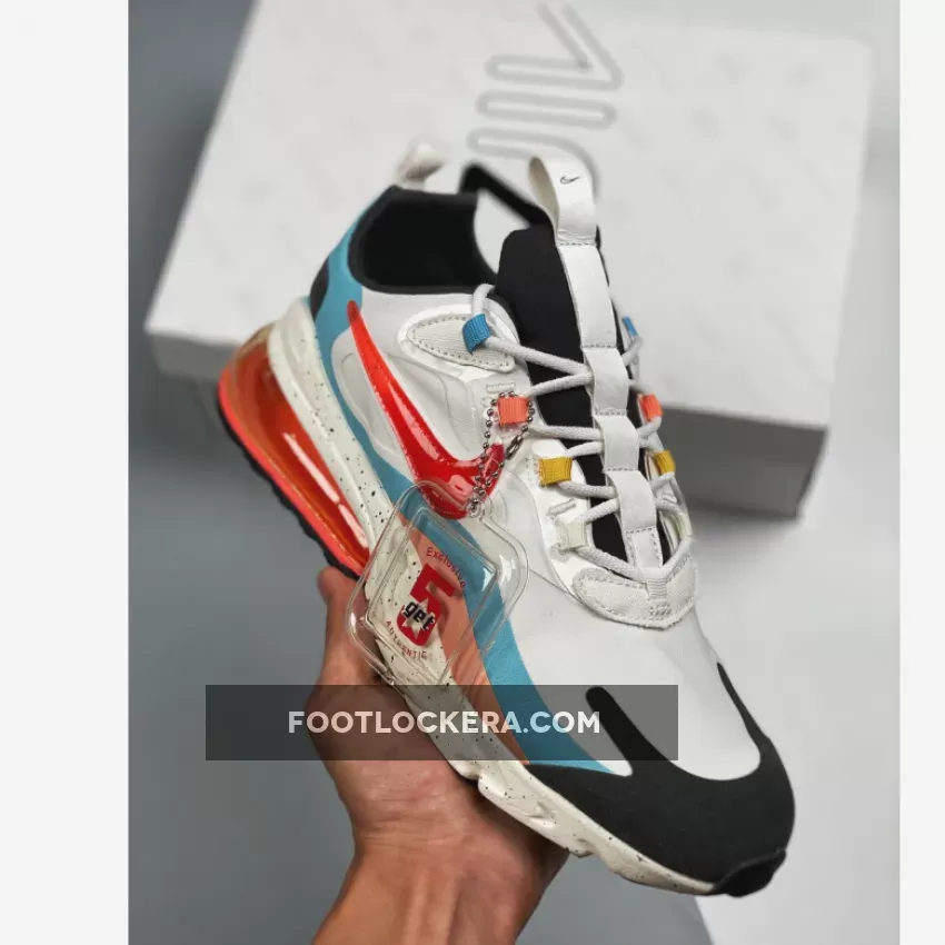 Nike Air Max 270 React The Future is in the Air White Infrared DD8498-161