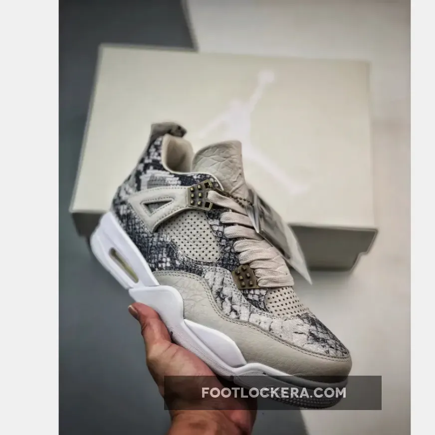 Nike Air Jordan 4 Premium Snakeskin 819139-030 / snakeskin 4s