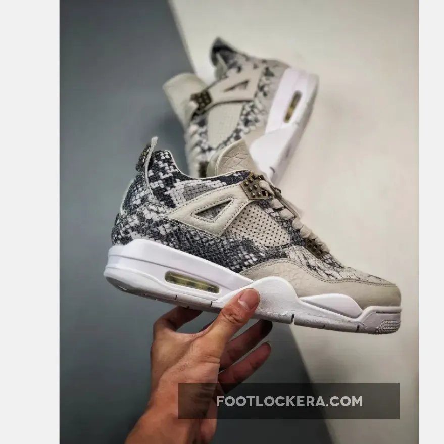 Nike Air Jordan 4 Premium Snakeskin 819139-030 / snakeskin 4s