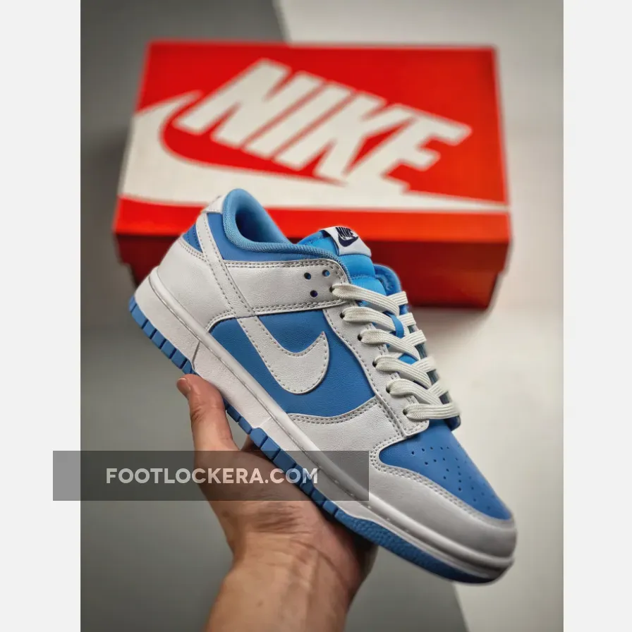 Nike Dunk Low Reverse UNC University Blue/White DJ9955-101 #mens unc dunks