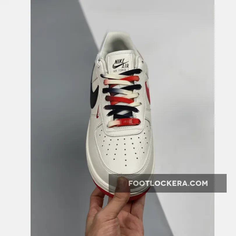 Nike Air Force 1 Low 'Chicago Bulls' White Black Red - air force 1 chicago red