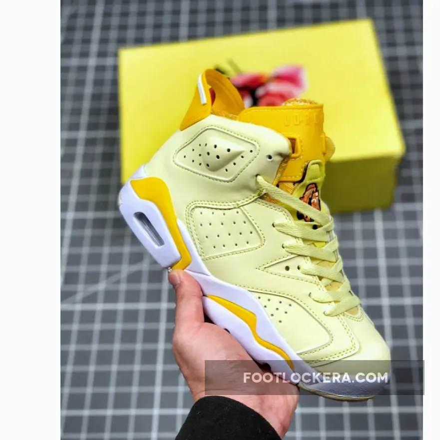 Jordan 6 Citron Tint Air Jordan 6 GS Crimson Tint/Dynamic Yellow-Black-White 543390-800
