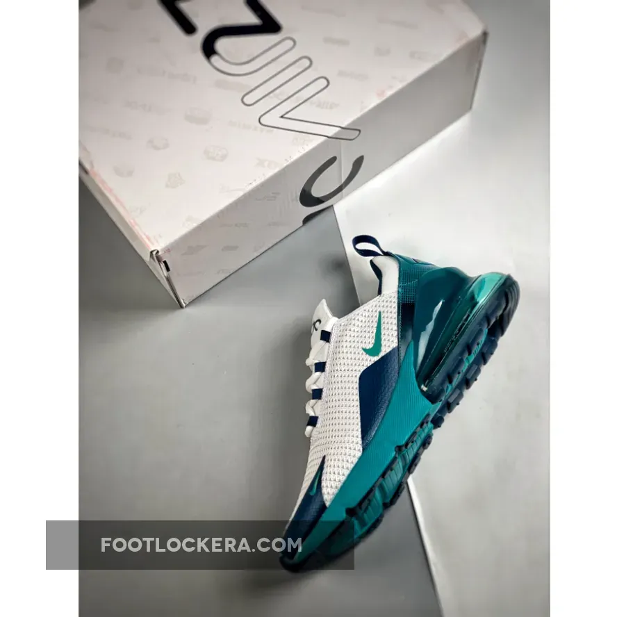 Nike Air Max 270 White/Spirit Teal-Nightshade 270s Teal Nike Air Max 270 White/Spirit Teal-Nightshade 270s Teal