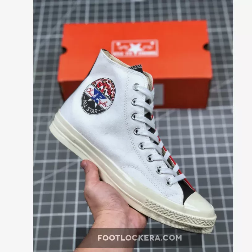 Converse All Star Chuck 70 White University Red 166747C #hi hi rush