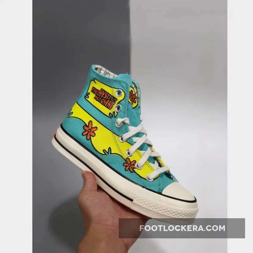 Scooby-Doo x Converse Chuck 70 High Top Pool Blue #scooby doo nike