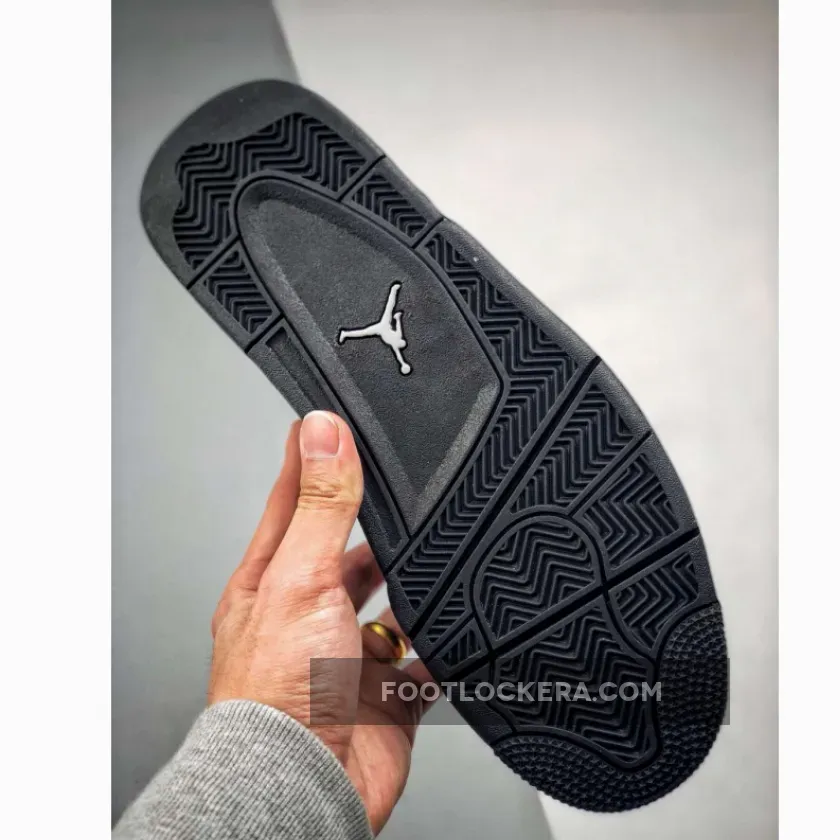 Air Jordan 4 Retro 'Black Cat' Black/Black-Light Graphite - 2006 black cat