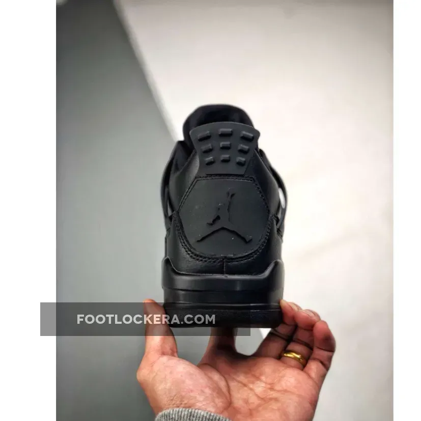 Air Jordan 4 Retro 'Black Cat' Black/Black-Light Graphite - 2006 black cat