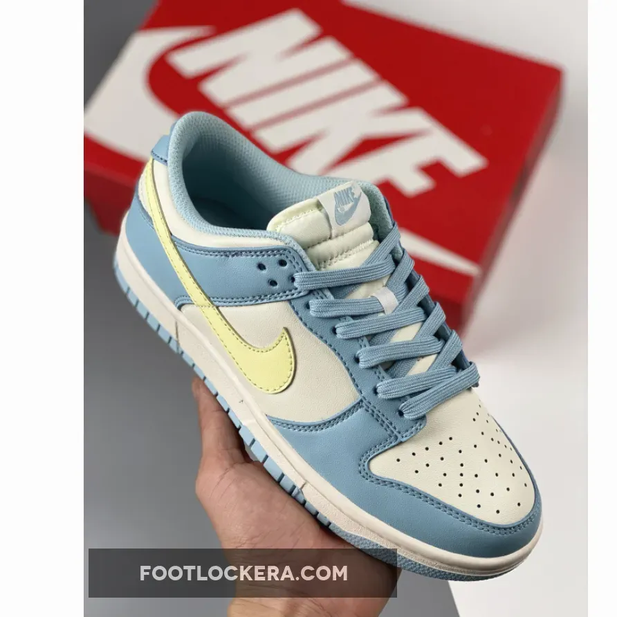 Nike Dunk Low Retro White University Blue DD1503-123 - nike dunk low retro university blue
