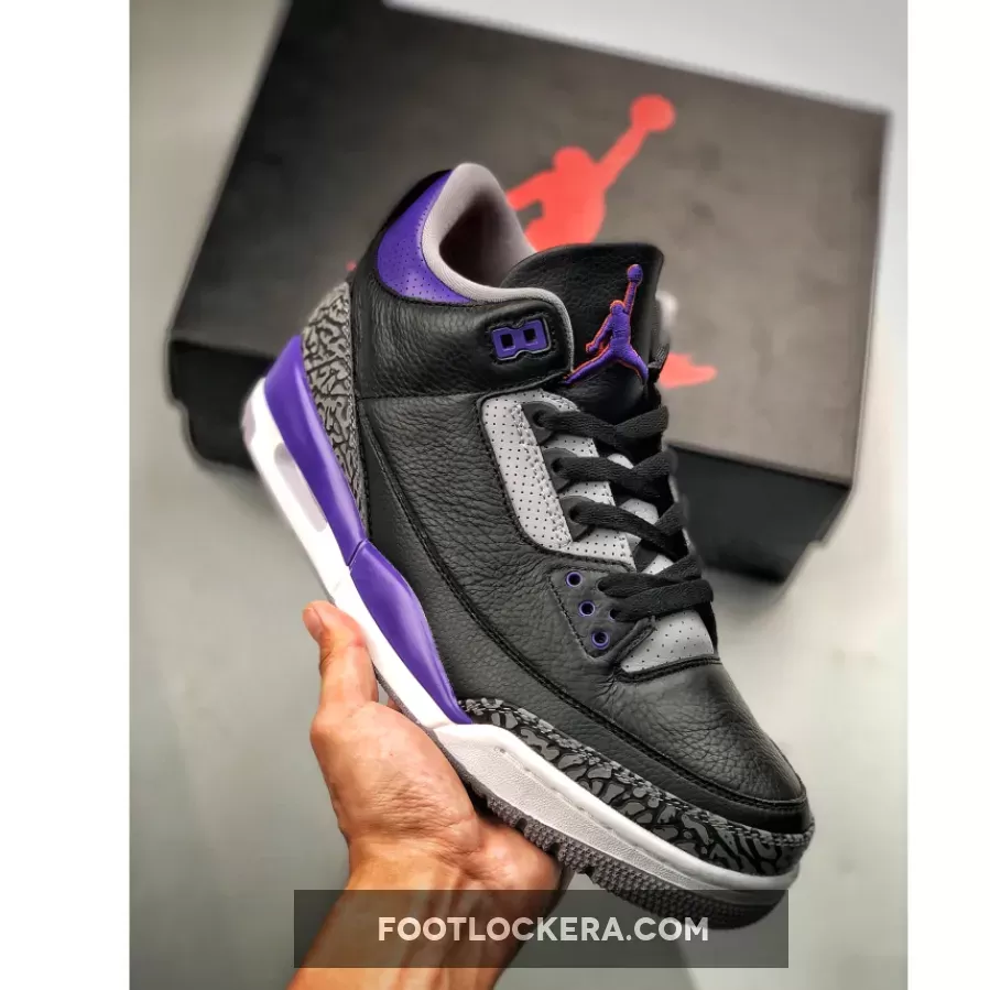 white black and purple jordan 1