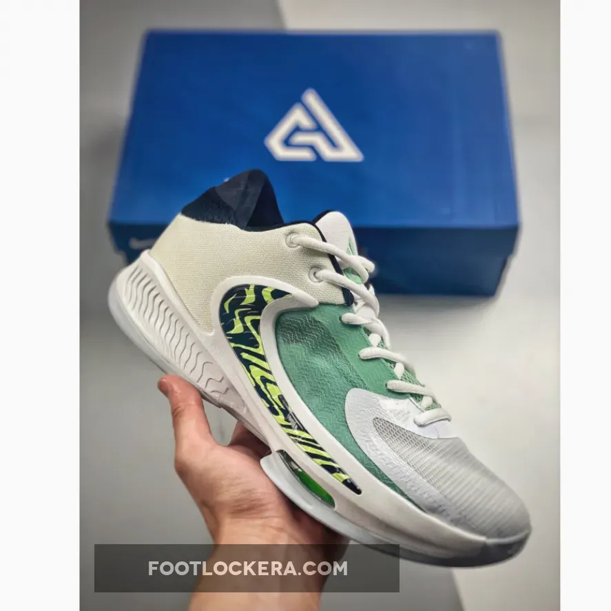 Nike Zoom Freak 4 White/Black-Barely Volt DJ6149-100 #barely volt color