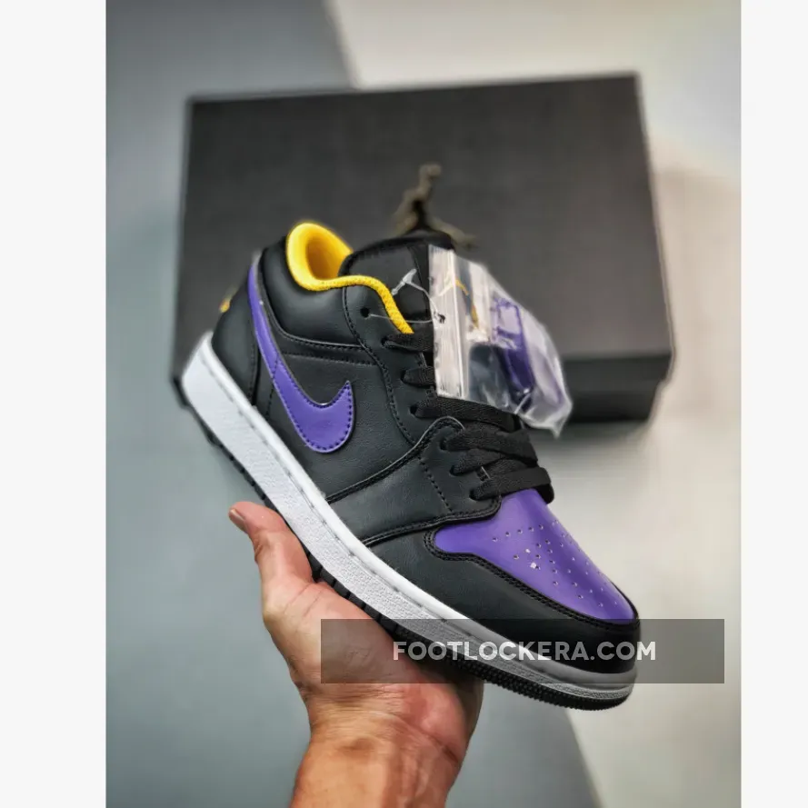 Air Jordan 1 Low Lakers 553558-075