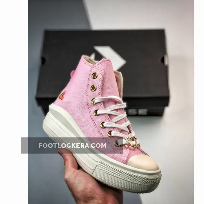 Converse Chuck Taylor All-Star Move Hi Platform Sunrise Pink/Egret valentine converse 2023