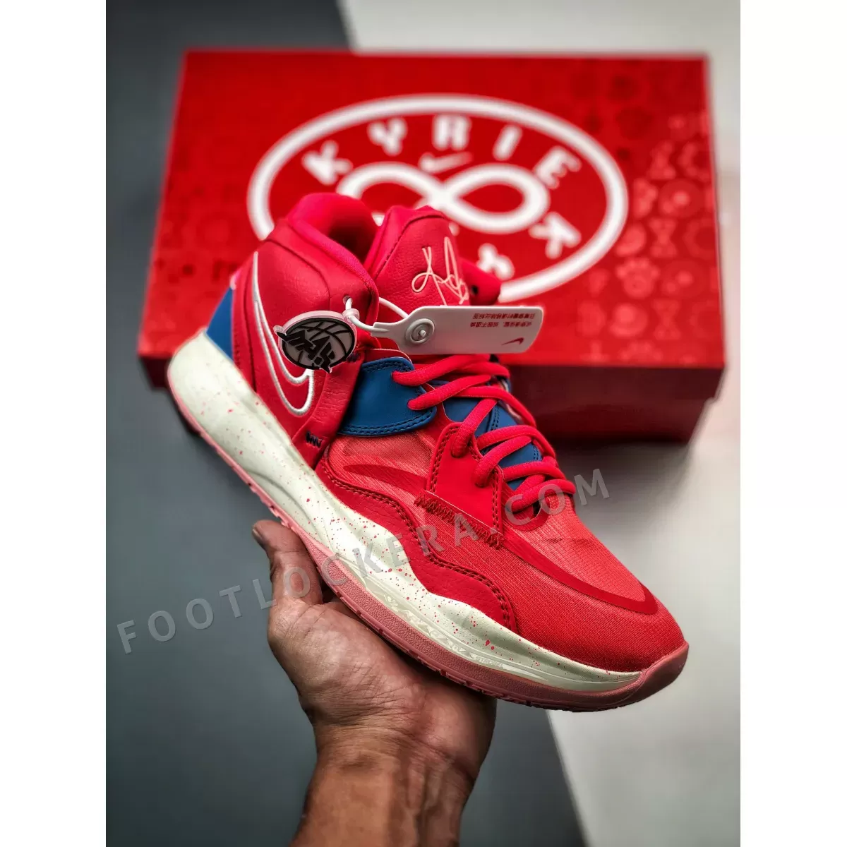 Nike Kyrie Infinity Siren Red/Dutch Blue/White Kyrie Infinity Red