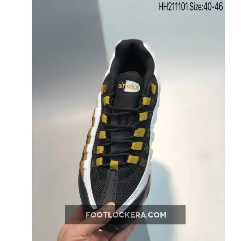 Nike Air Max 95 Black Metallic Gold #95 air max gold
