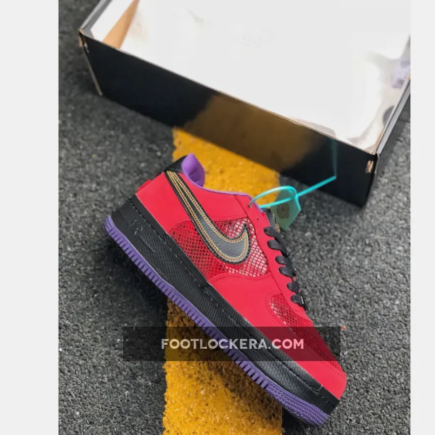 Nike Air Force 1 NG CMFT Low ‘Year Of The Snake’ Red/Black-Court Purple
