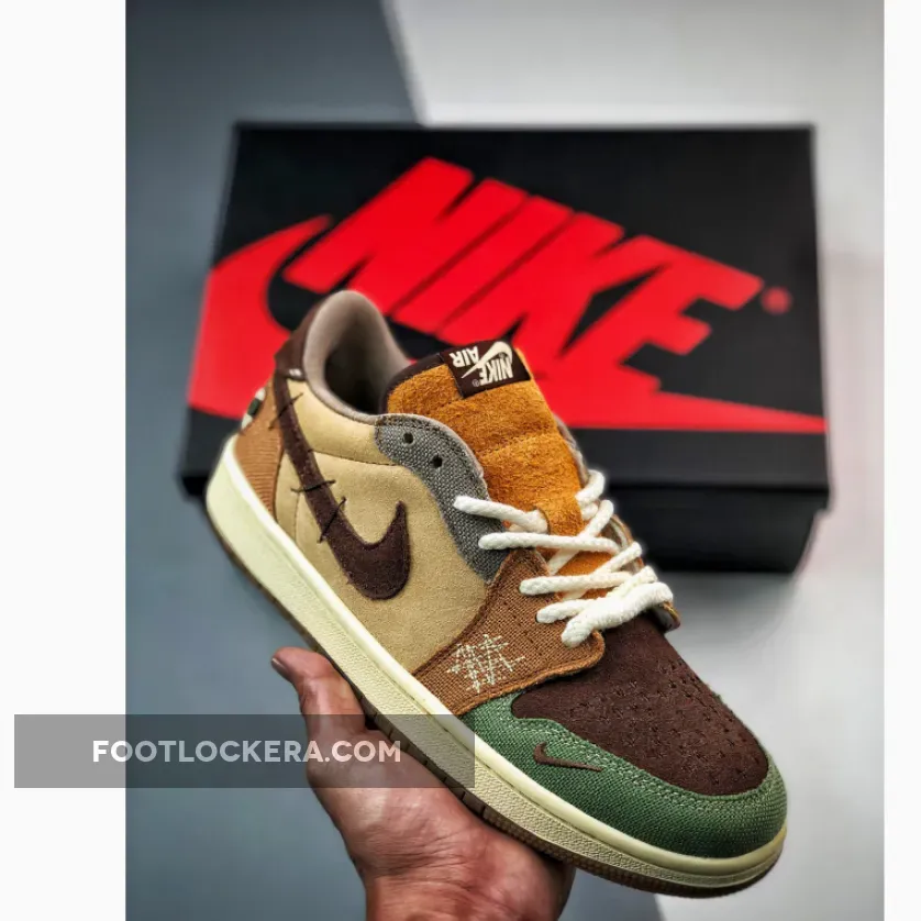 Zion Williamson x Air Jordan 1 Low OG "Voodoo" / $zion Stock DZ7292-200