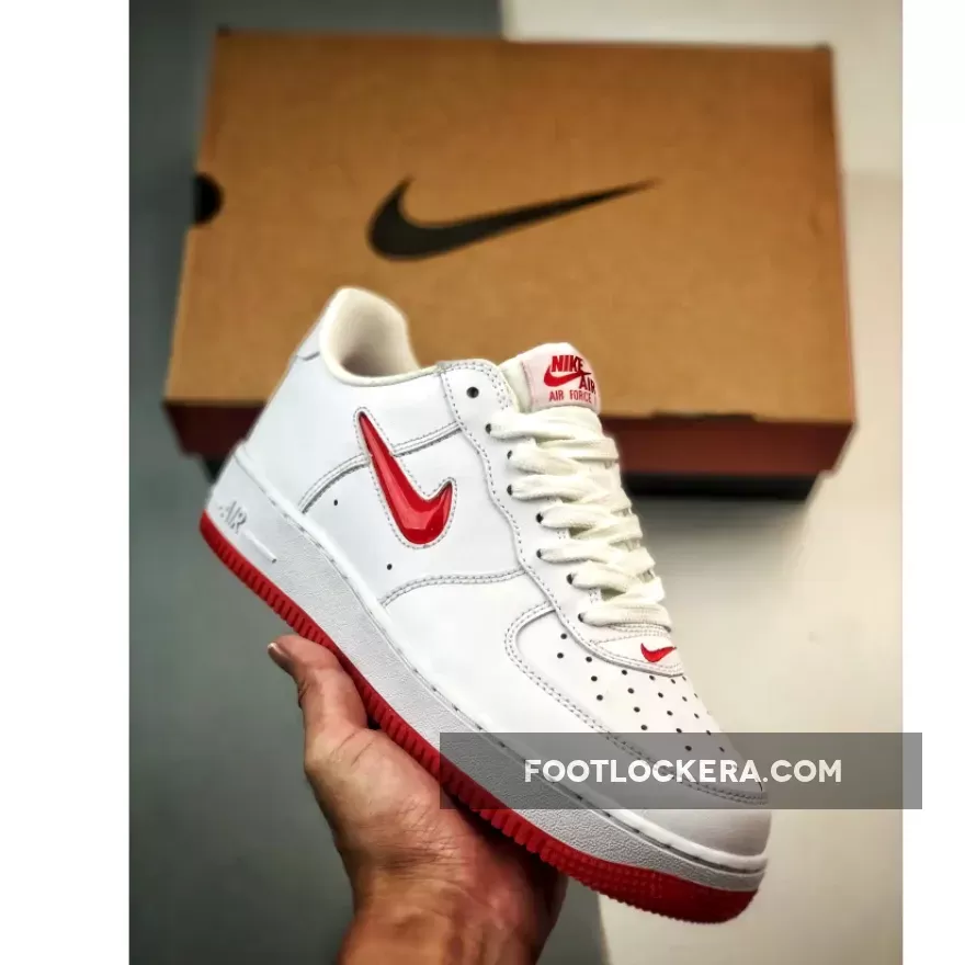 Nike Air Force 1 Low "Color of the Month" Red White