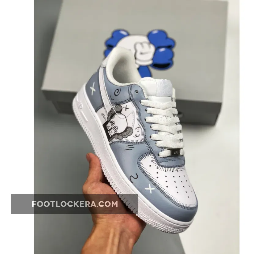 x Kaws Nike Air Force 1 Low Blue White Kaws Air Force 1 White 1680505253