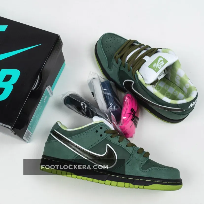 First Lobster Dunk / Nike SB Dunk Low X Concepts Green Lobster BV1310-337
