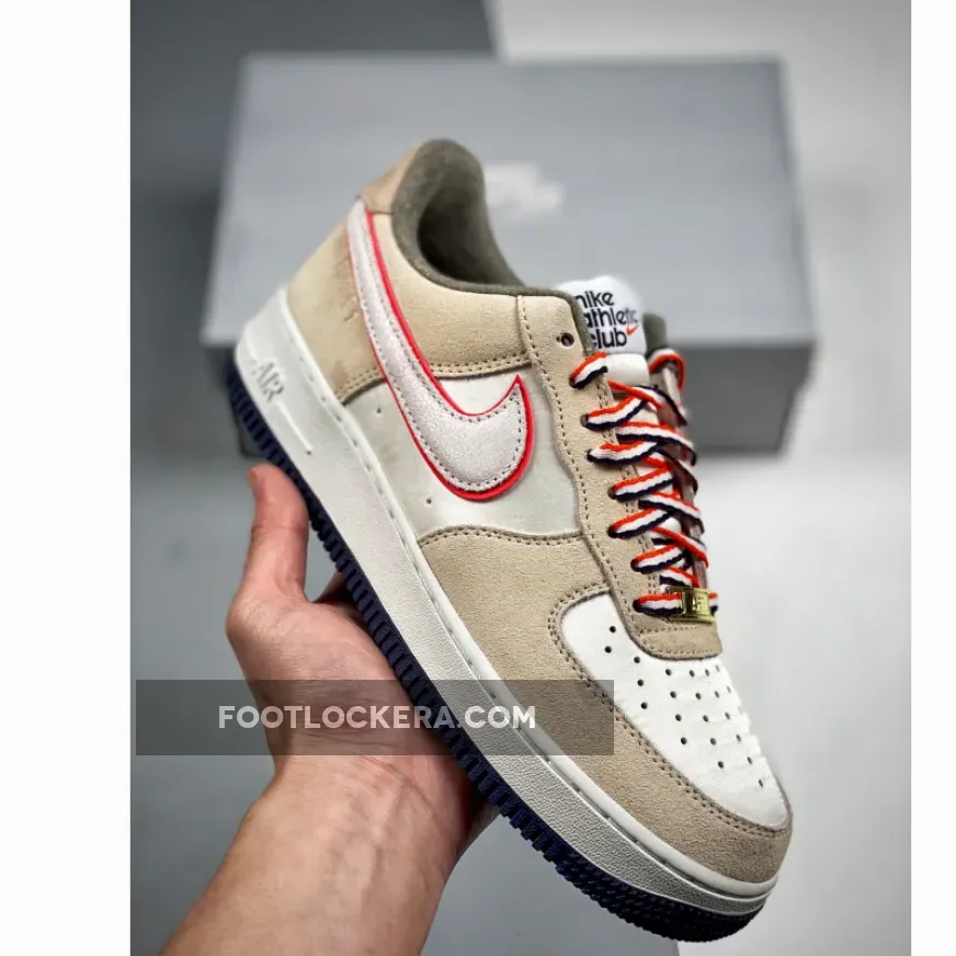 Nike Air Force 1 Athletic Club Sail Orange Khaki DQ5079-111