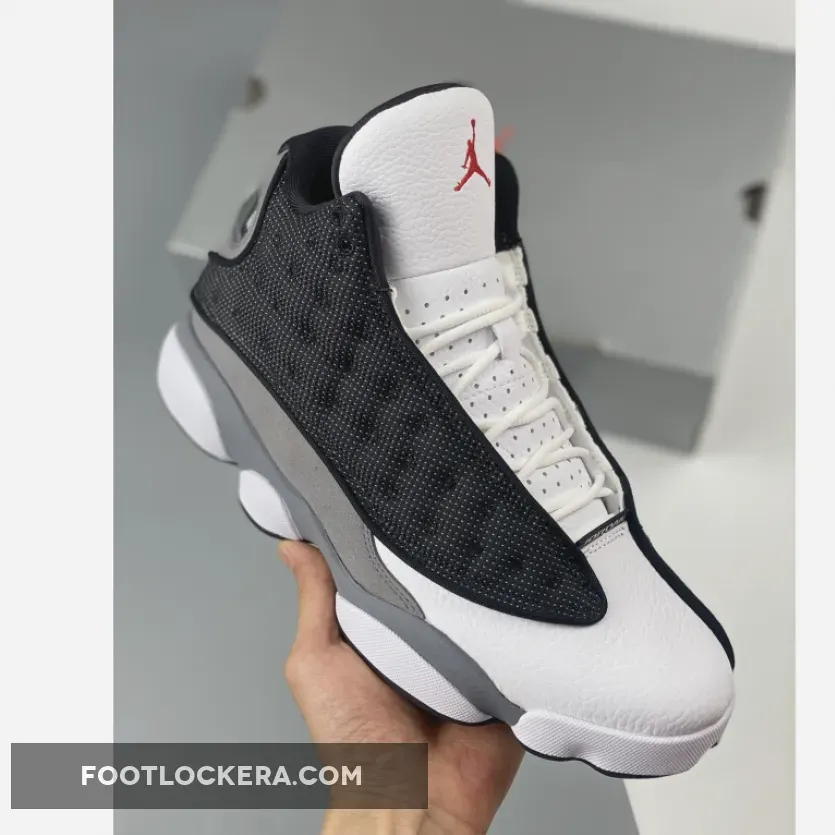 Air Jordan 13 'Black Flint' Black/University Red-Flint Grey-White / flint black 13