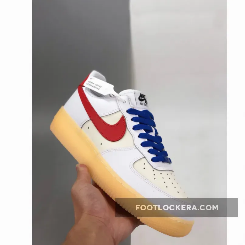 Nike Air Force 1 White/Red New Releases