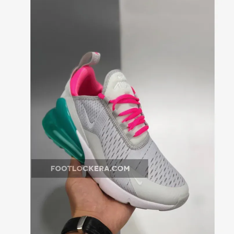Nike WMNS Air Max 270 'South Beach' Pure Platinum/Pink Blast-Aurora - Air Max 270 South Beach AH6789-065