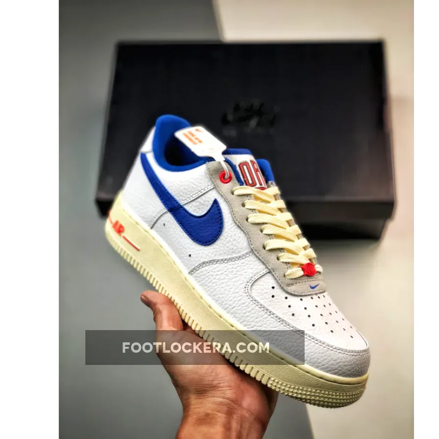 Nike Command / Nike Air Force 1 Low 'Command Force' Summit White Hyper Royal DR0148-100