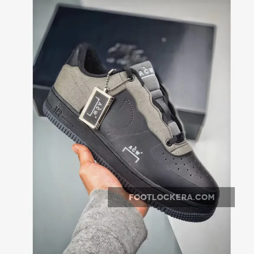 Acw Air Force 1 - Nike Air Force 1 Low X A Cold Wall Black Grey BQ6924-001