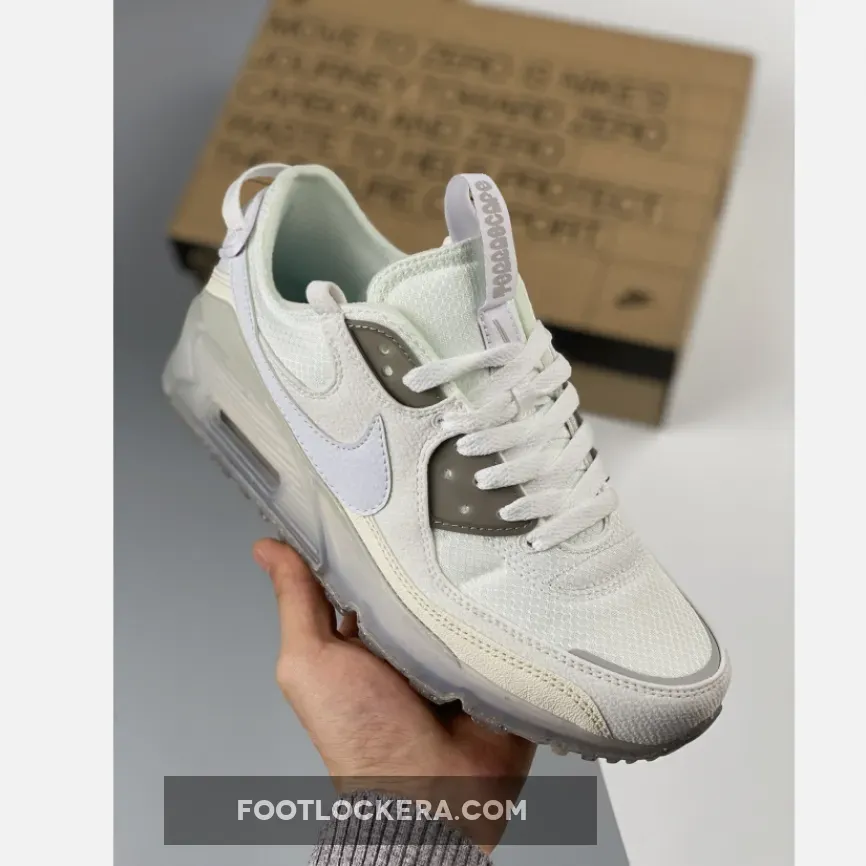 Nike Air Max 90 Terrascape White Grey DQ3987-101 #air max terrascape 90 white