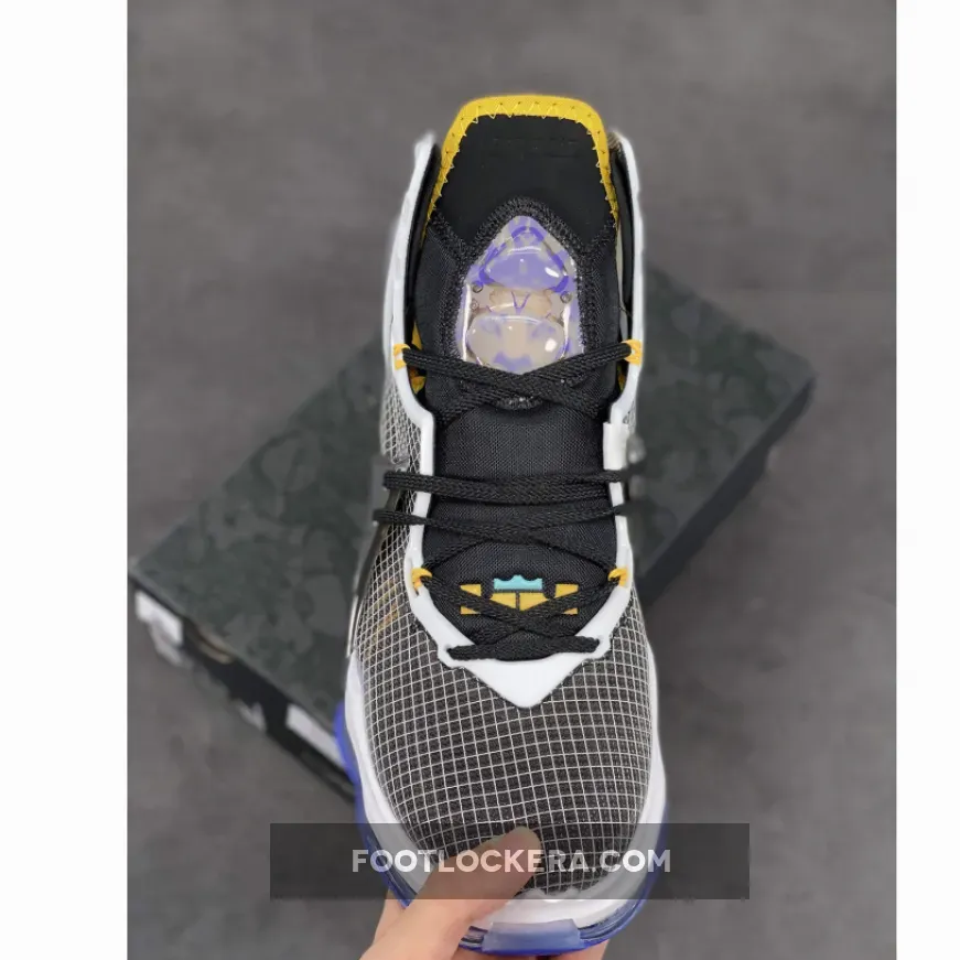 Lebron 19 Hardwood / Nike LeBron 19 'Hardwood Classic' Black/White-Yellow DC9340-002